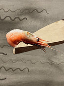 40 x 40 cm, Unikat, 'Boote im Abendlicht' (KATR11-324) -  von Katharina Reusch