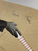 37 x 37 cm, Unikat, 'Reparatur 1' (KATR11-334) -  von Katharina Reusch