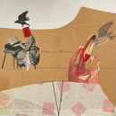 30 x 30 cm, Unikat, 'Klavierspielerin' (KATR11-330) -  von Katharina Reusch