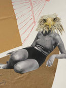 34 x 34 cm, Unikat, 'Gartenidyll' (KATR11-335) -  von Katharina Reusch