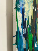 70 x 100 cm, Unikat, 'Happyland' (LPH26-666) - Acrylgemälde von C. F. Leipholz