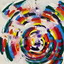 100 x 100 cm, Unikat, 'Gateway' (LPH26-669) - Acrylgemälde von C. F. Leipholz