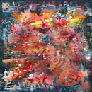 100 x 100 cm, Unikat, 'Just Happy' (LPH26-670) - Acrylgemälde von C. F. Leipholz