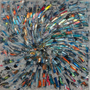 80 x 80 cm, Unikat, 'Twist' (LPH26-672) - Acrylgemälde von C. F. Leipholz