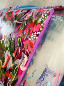 100 x 70 cm, Unikat, 'Purple Spring' (UBI17-716) - Acrylgemälde von Ute Bivona