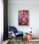 100 x 70 cm, Unikat, 'Purple Spring' (UBI17-716) - Acrylgemälde von Ute Bivona