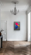 70 x 50 cm, Unikat, 'Dreiklang Dimensionen' (HW1-839) -  von Hagen Wieland