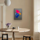 70 x 50 cm, Unikat, 'Dreiklang Dimensionen' (HW1-839) -  von Hagen Wieland