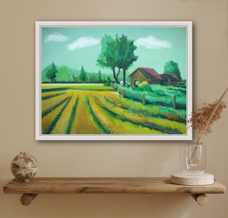 46 x 62,5 cm, Unikat, 'Bei Antersberg' (TP4-463) -  von Thomas Popp