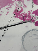 100 x 80 cm, Unikat, 'Pink Dreams 2' (HW1-683) - Acrylgemälde von Hagen Wieland