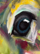 100 x 80 cm, Unikat, 'XXX - Happy Bunny' (BEZ30-727) -  von Marion Bezdek