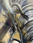 100 x 80 cm, Unikat, 'Waterphant' (BEZ30-731) -  von Marion Bezdek