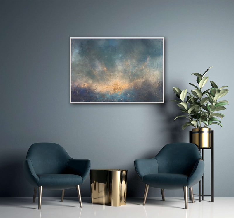 70 x 100 cm, Unikat, 'Dramatic Sky 70' (CLD13-481) -  von Clémentine Daudier