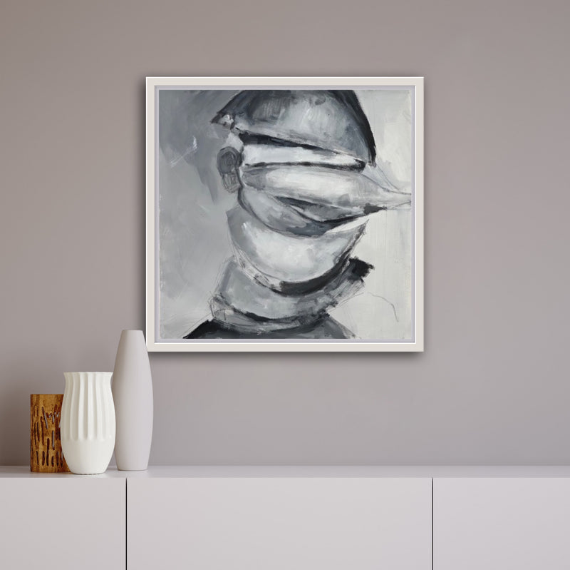 50 x 50 cm, Unikat, 'Aglio 2' (STK8-495) - Acrylgemälde von Stefanie Krause