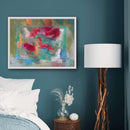 60 x 80 cm, Unikat, 'Der Teich' (HW1-522) - Acrylgemälde von Hagen Wieland