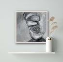 50 x 50 cm, Unikat, 'Aglio 1' (STK8-496) -  von Stefanie Krause