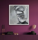 50 x 50 cm, Unikat, 'Aglio 1' (STK8-496) -  von Stefanie Krause