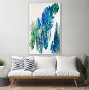 130 x 80 cm, Unikat, 'Save the Planet 1' (EKS18-508) - Acrylgemälde von Elke Schmidt