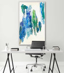 130 x 80 cm, Unikat, 'Save the Planet 2' (EKS18-509) - Acrylgemälde von Elke Schmidt