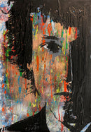 70 x 50 cm, Unikat, 'Bob Dylan' (UBI17-808) -  von Ute Bivona