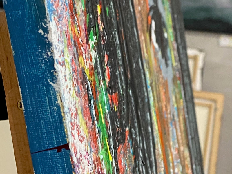 70 x 50 cm, Unikat, 'Bob Dylan' (UBI17-808) -  von Ute Bivona