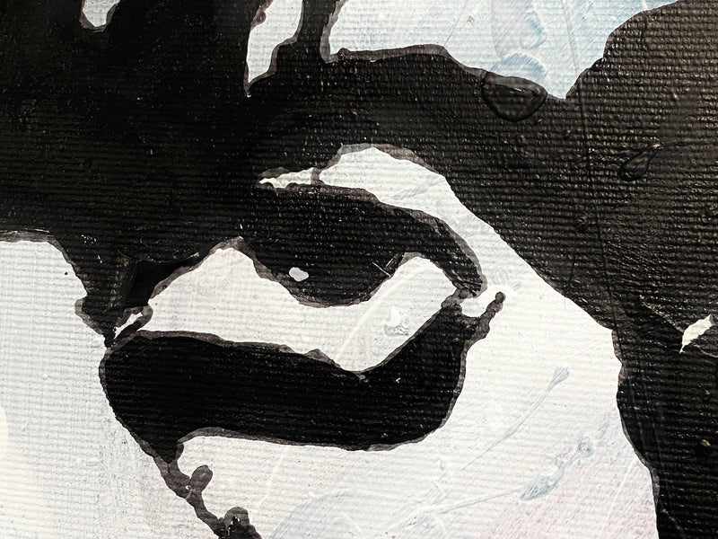 70 x 50 cm, Unikat, 'Rambo' (HW1-809) - Acrylgemälde von Hagen Wieland