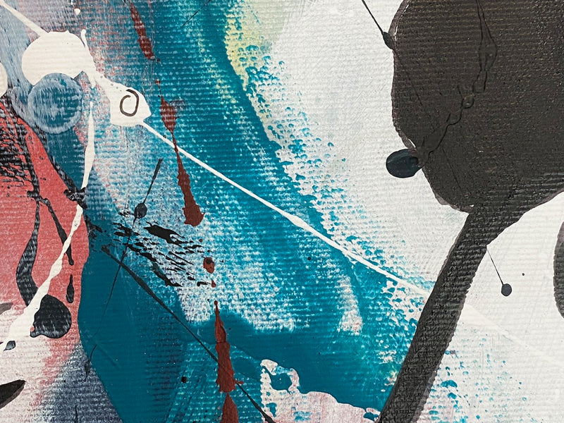 70 x 50 cm, Unikat, 'Rambo' (HW1-809) - Acrylgemälde von Hagen Wieland