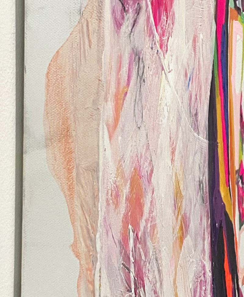 100 x 100 cm, Unikat, 'Taylor Swift' (UBI17-810) - Acrylgemälde von Ute Bivona