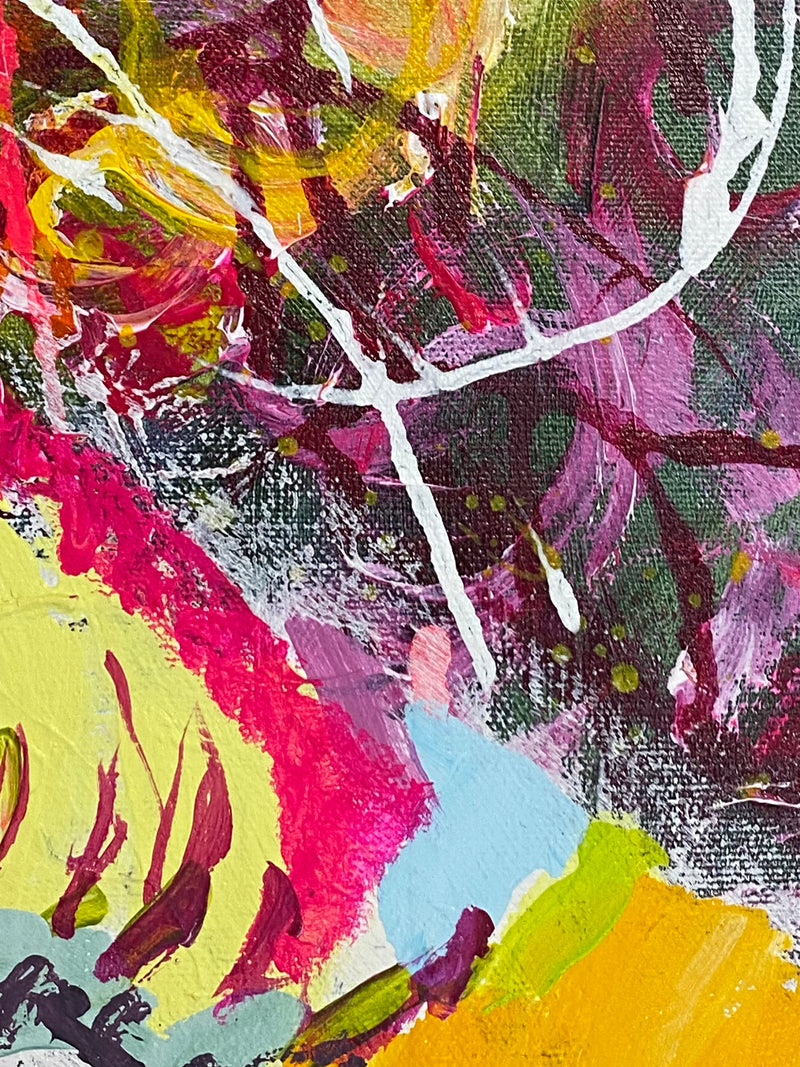 105 x 40 cm, Unikat, 'Madonna 2' (UBI17-811) - Acrylgemälde von Ute Bivona