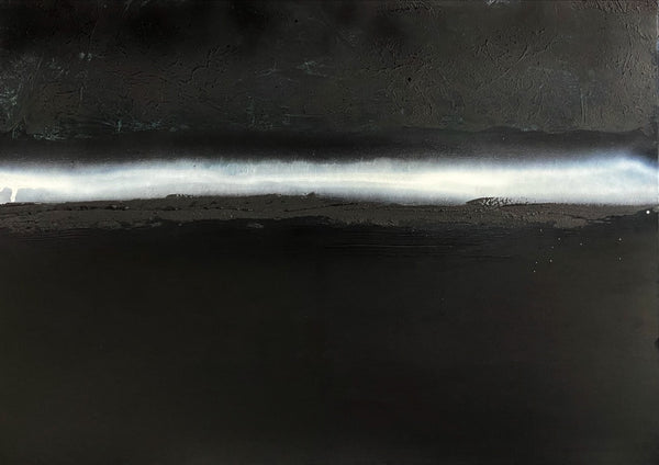 100 x 70 cm, Unikat, 'Kreidefelsen von Rügen' (HW1-814) -  von Hagen Wieland