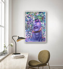 90 x 60 cm, Unikat, 'Winter 3' (UBI17-554) - Acrylgemälde von Ute Bivona