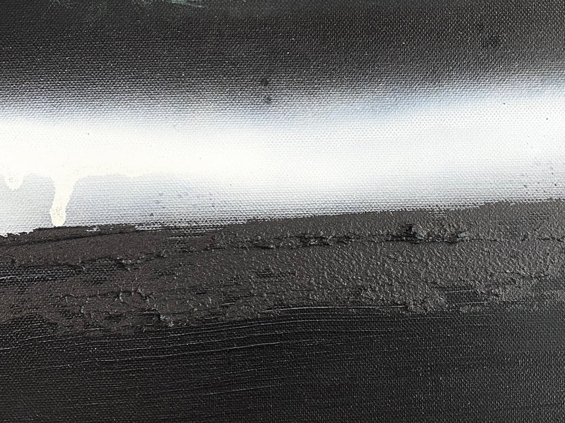 100 x 70 cm, Unikat, 'Kreidefelsen von Rügen' (HW1-814) -  von Hagen Wieland