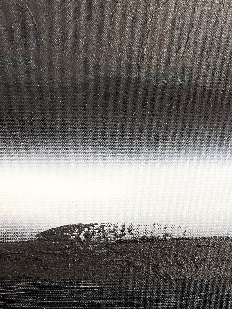 100 x 70 cm, Unikat, 'Kreidefelsen von Rügen' (HW1-814) -  von Hagen Wieland