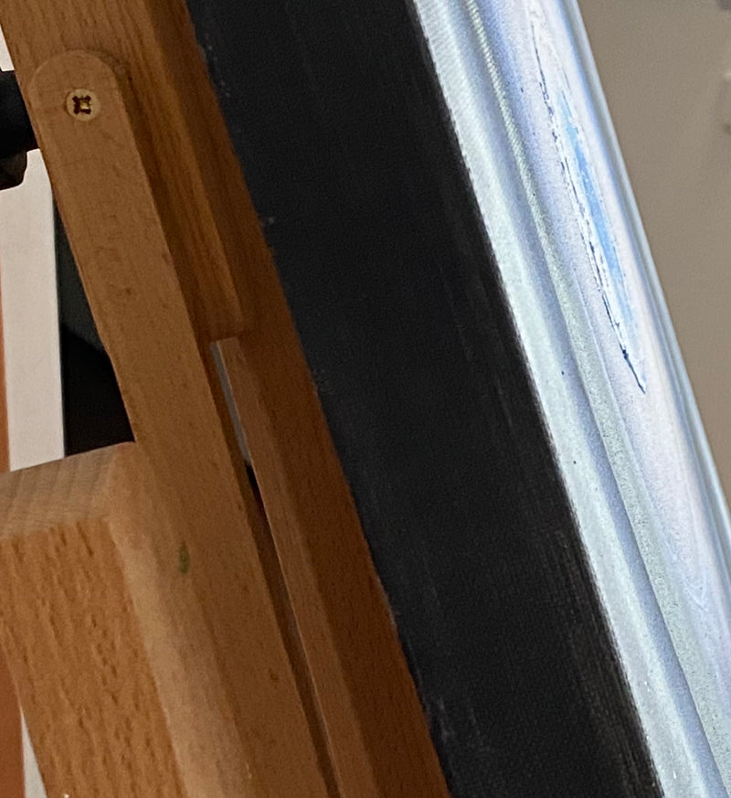 70 x 50 cm, Unikat, 'Geysir im Yellowstone N.P.' (HW1-818) -  von Hagen Wieland