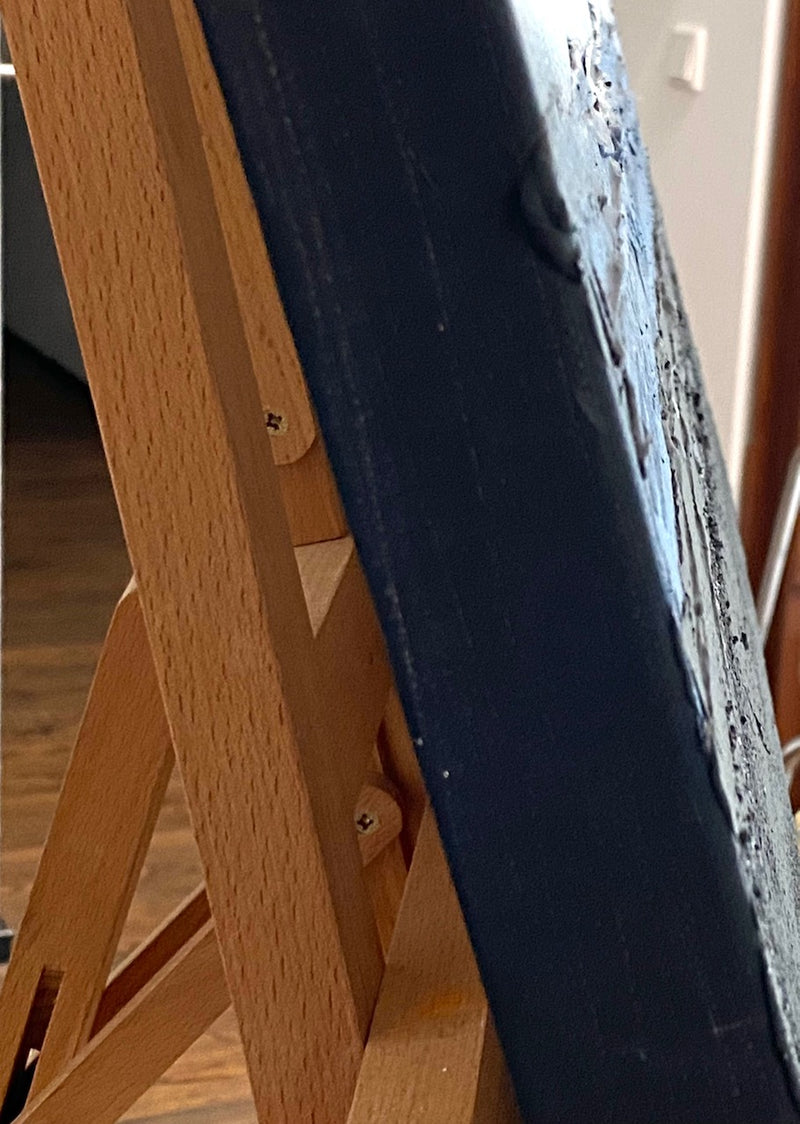 50 x 70 cm, Unikat, 'Am Meer 1' (HW1-819) -  von Hagen Wieland