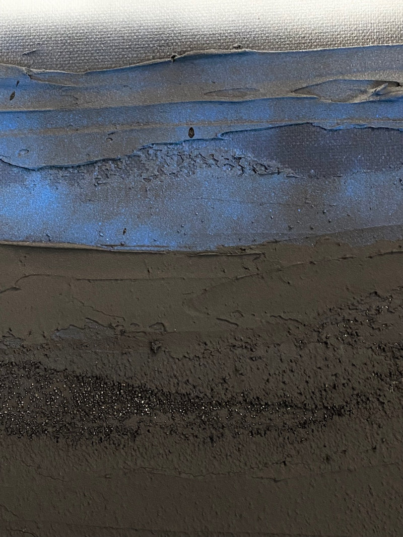 50 x 70 cm, Unikat, 'Am Meer 1' (HW1-819) -  von Hagen Wieland