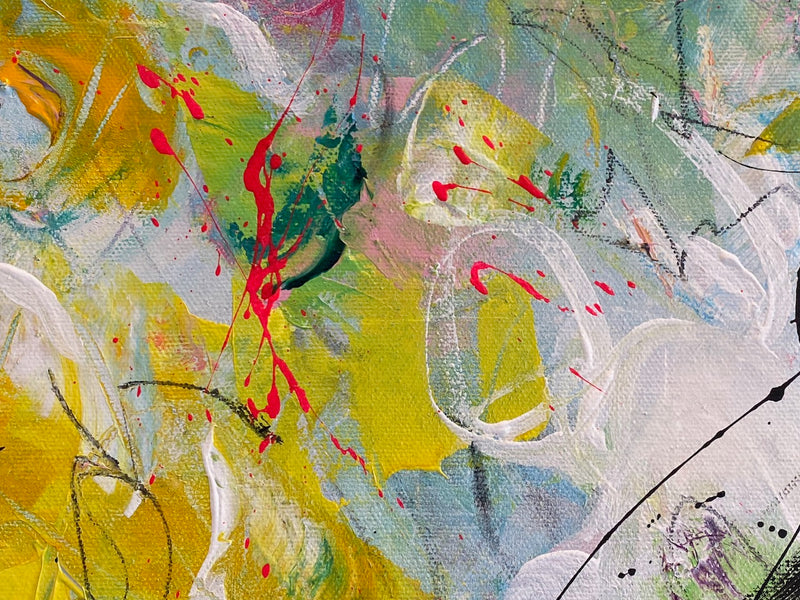 100 x 100 cm, Unikat, 'Donna' (UBI17-821) -  von Ute Bivona