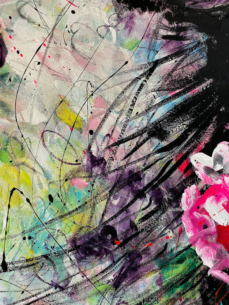 100 x 100 cm, Unikat, 'Donna' (UBI17-821) -  von Ute Bivona