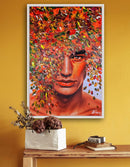 90 x 60 cm, Unikat, 'Sommer 3' (UBI17-553) - Acrylgemälde von Ute Bivona