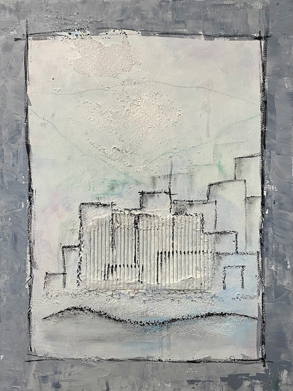 80 x 60 cm, Unikat, 'Collage 2' (HW1-824) -  von Hagen Wieland