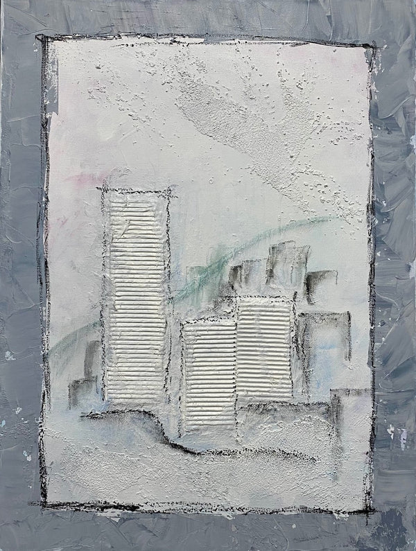 80 x 60 cm, Unikat, 'Collage 1' (HW1-823) -  von Hagen Wieland