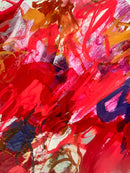 100 x 70 cm, Unikat, 'It´s raining love' (UBI17-713) - Acrylgemälde von Ute Bivona