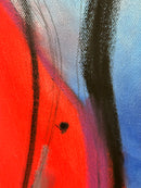 80 x 30 cm, Unikat, '089-Bar' (HW1-743) - Ölgemälde von Hagen Wieland