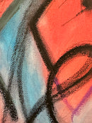 80 x 30 cm, Unikat, '089-Bar' (HW1-743) - Ölgemälde von Hagen Wieland