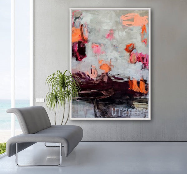 140 x 100 cm, Unikat, 'Happy' (SSM25-645) -  von Susanne Meyer