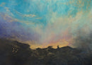 65 x 90 cm, Unikat, 'Golden Sunset no.1 (quiet)' (CLD13-757) -  von Clémentine Daudier