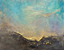 40 x 50 cm, Unikat, 'Golden Sunset no. 1' (CLD13-759) -  von Clémentine Daudier