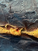 70 x 50 cm, Unikat, '"Golden Wave" (Remix)' (CLD13-760) -  von Clémentine Daudier