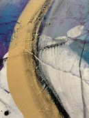 80 x 60 cm, Unikat, 'Time is on my side' (HW1-709) - Acrylgemälde von Hagen Wieland