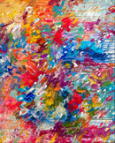 100 x 80 cm, Unikat, 'Thriving' (UBI17-784) - Acrylgemälde von Ute Bivona